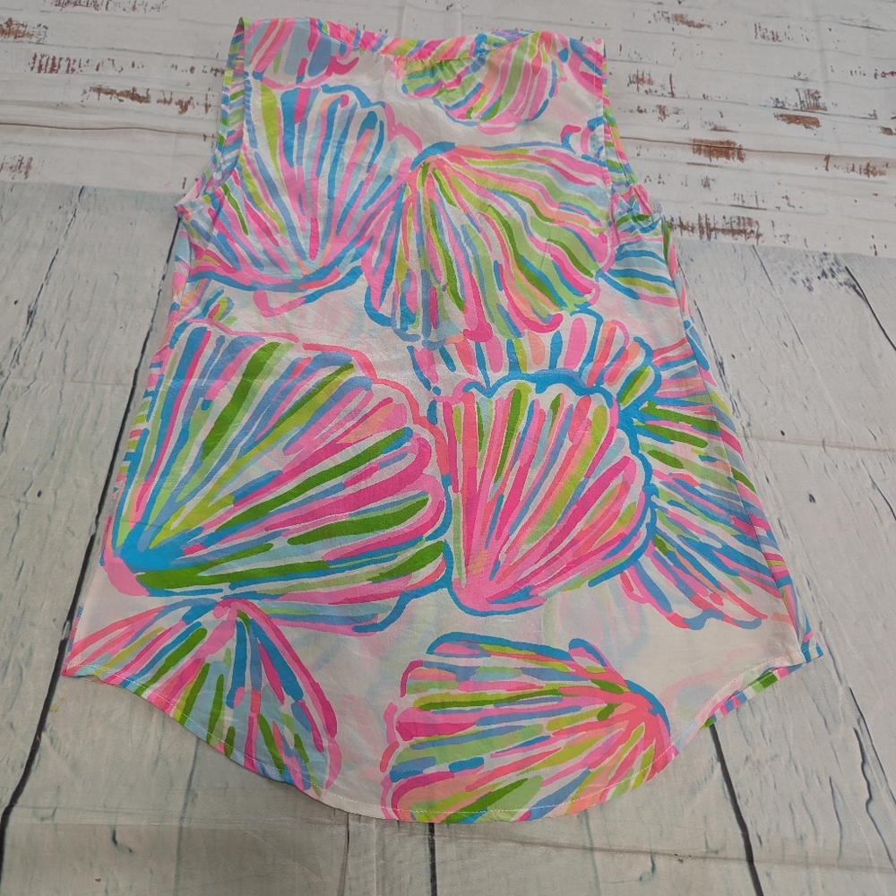 Lilly Pulitzer Sill Sleeveless Blouse - Picture 6 of 8